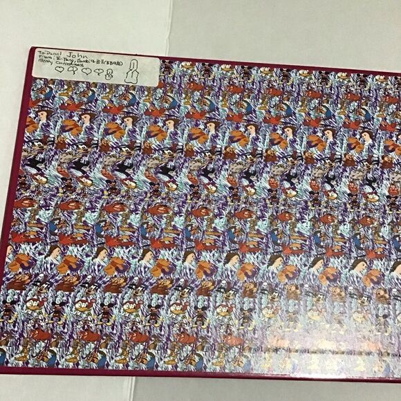 Disney’s Magic Eye Book 3D Optical Illusion Hardback - Picture 6 of 6